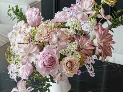 Flower Set 032 Centerpiece 3D model