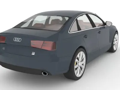 Audi A6 2012 3D model