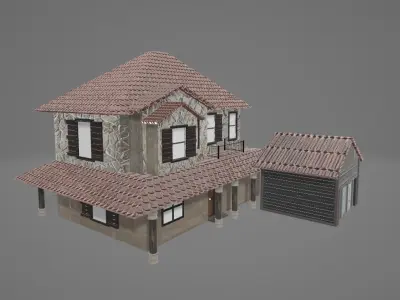 House Modern 3D print model