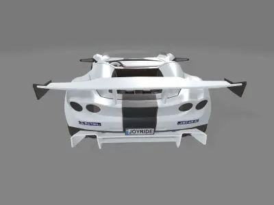 c7 track car 3D model