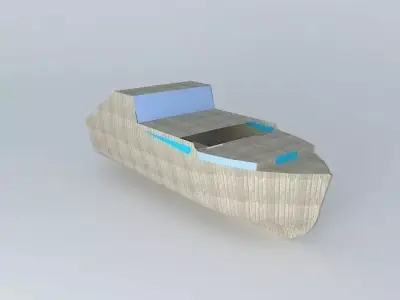 Build a boat Free 3D model