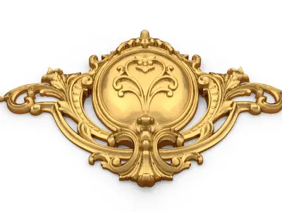 Classic decor ornament 26 3D print model