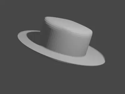 Sombrero Free 3D model