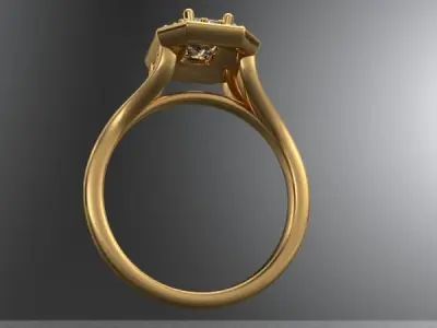 ANILLO PARA MUJER Free 3D print model