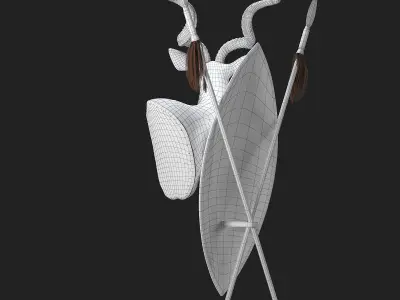 Kudu Trophy 3D model