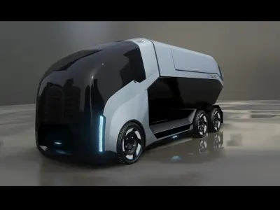 Truck Design Concept MT 22 3D model