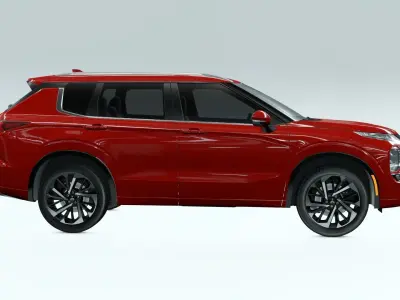 Mitsubishi Outlander 2022 3D model