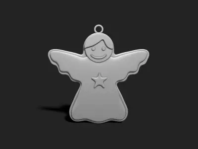 Christmas Cookie Ornament - Pendant -  Christmas Tree 5 3D print model