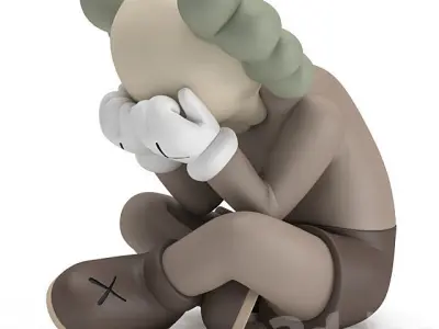 Kaws Sitting 3D model