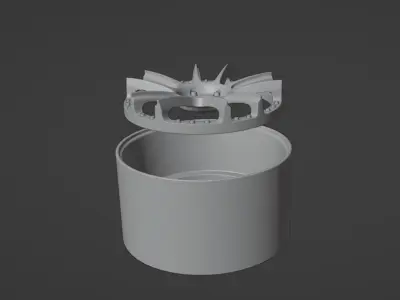 Sevenk Kona scalable and printable rims 3D print model