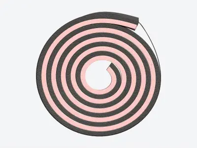 Camping Yoga Exercise Mat 3D model