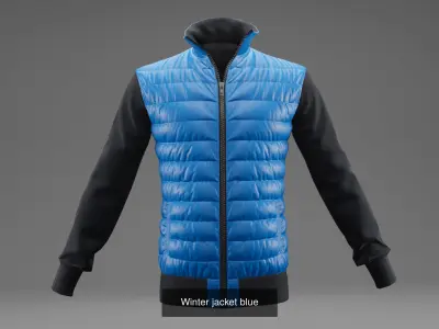 Winter jacket pack