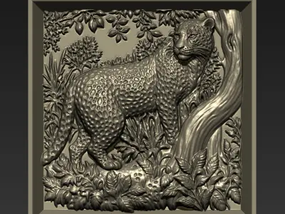 Leopard A7 3D print model