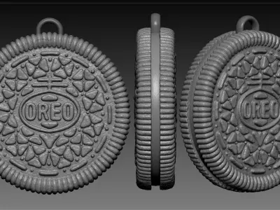OREO REALISTA - LLAVERO 3D print model
