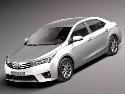 Toyota Corolla EU-Version 2014 3D model