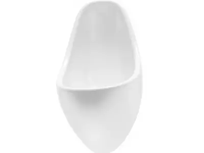 Sleek White Urinal model pack Low-poly 3D model