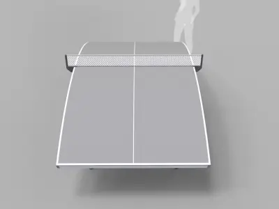Teqball Table 3D model