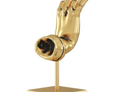 Decorative figurine Hand of Buddha 3D model