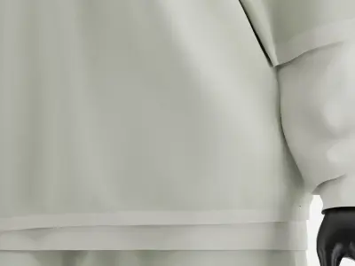 Sport Clothes Couple Set 04 3D model