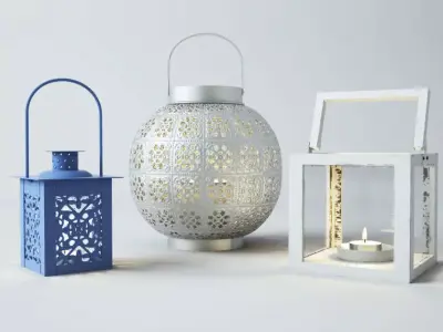 Lanterns by ZARA HOME 3D model