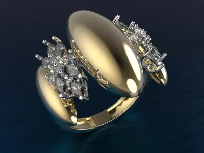 jewelry ring 227 3D print model