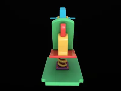 Asset - Cartoons - Toys  - Rig 3D model