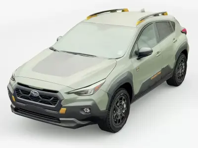 Subaru Crosstrek Wilderness 2024 Low-poly 3D model