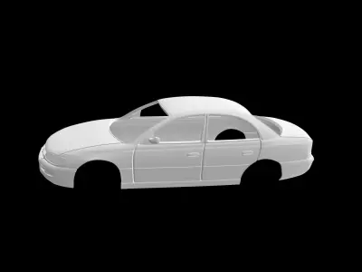 Opel Omega B 3D print model