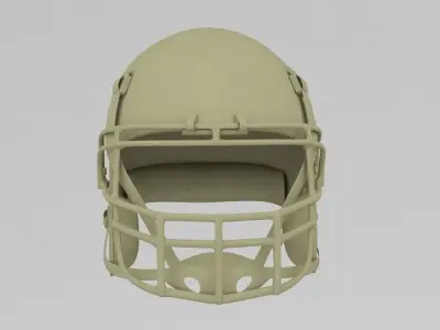 football helmet 3D print model