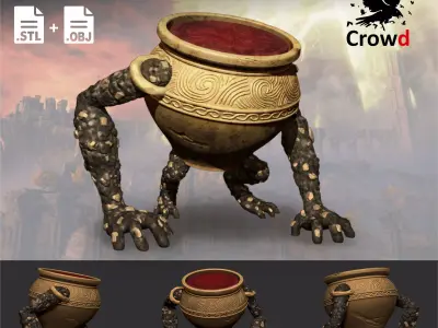 Pot Boy Elden Ring 3D print model