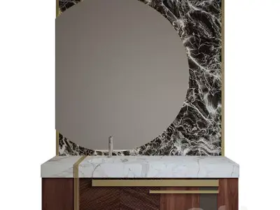 Luxury Bathroom 270 3D model
