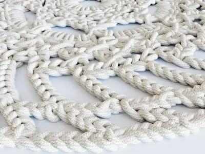 Carpet hand made  3D model