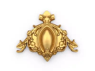 Classic decor ornament 06 3D print model