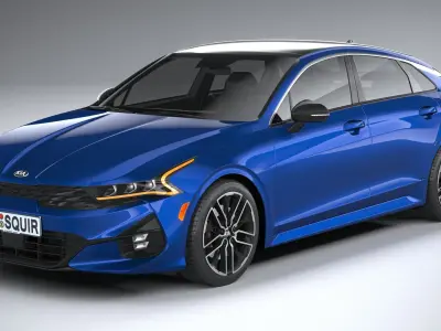 Kia K5 GT 2021 3D model
