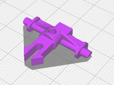 Volvo Headlight Washer Nozzle  3D print model