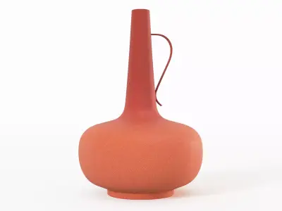 Slim Neck Glass Vase 3D model