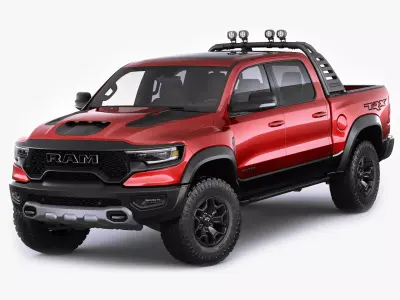 Ram 1500 TRX 2021 3D model