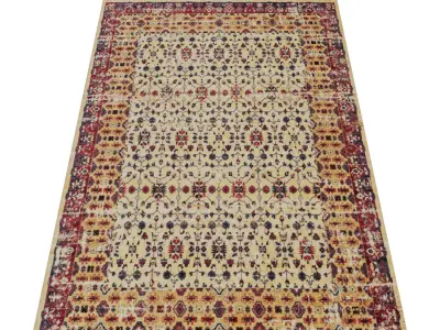 Rug Set 1968 3D model