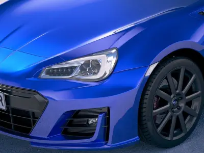 Subaru BRZ 2018 3D model