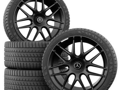 Mercedes-Benz gt wheel 3D model