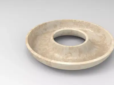 Usey Vase Low-poly 3D model