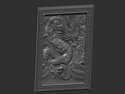 dragon 3D print model buy
