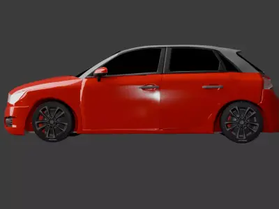 Audia A3 Sportback 2013 3D model