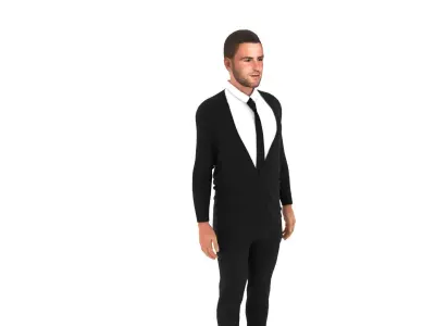 Luke Shaw Low-poly 3D model