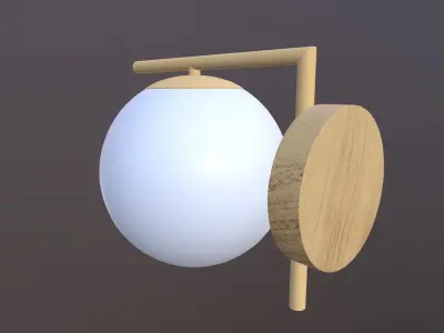Modern Wall Lamp 3D model
