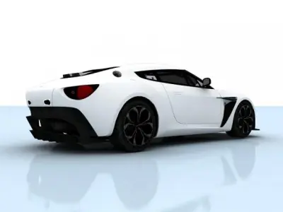 Aston Martin V12 Zagato 2011 3D model
