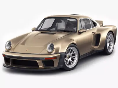Singer 911 DLS Turbo Road 3D model