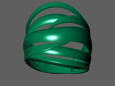 Plain Ring Women Ready STL 3DM Models Womens Rings 3D models 3D print model 36