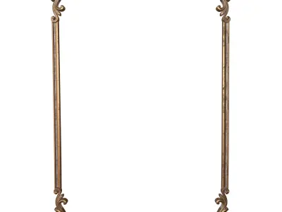 Frame Mirror Ornamental Elegant Classic Vol 03 3D model