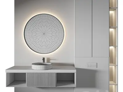 Luxury Bathroom 288 3D model